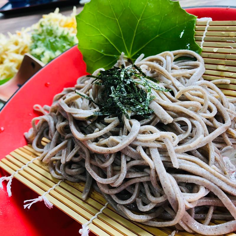 ざるそば(福寿草)