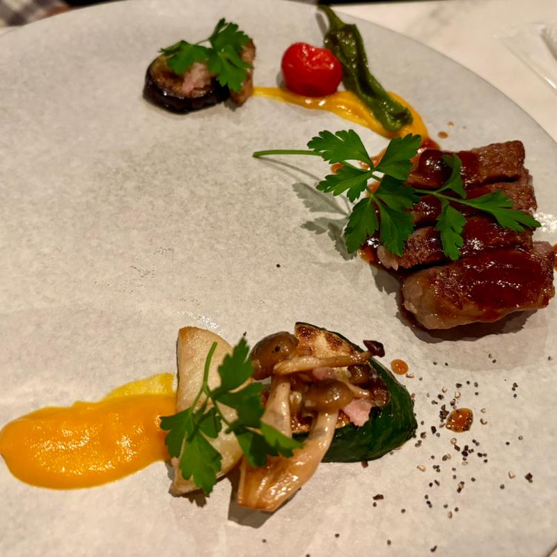 ブランド牛のポワレ(マチュリテ)