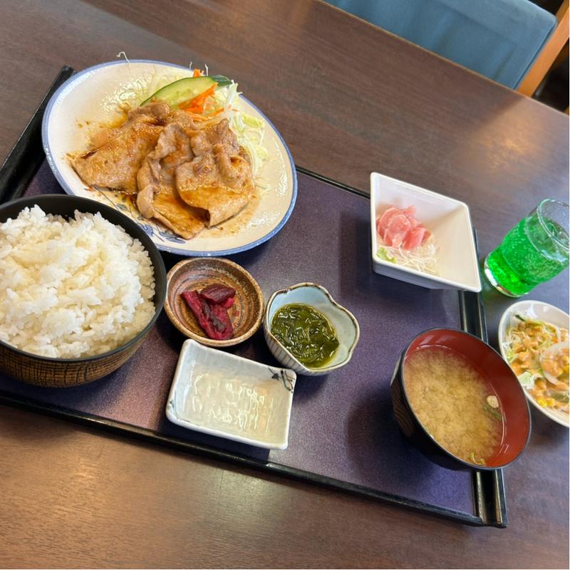 ローススライス焼きランチ(鮪一 )