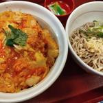 親子丼、はいからそばセット