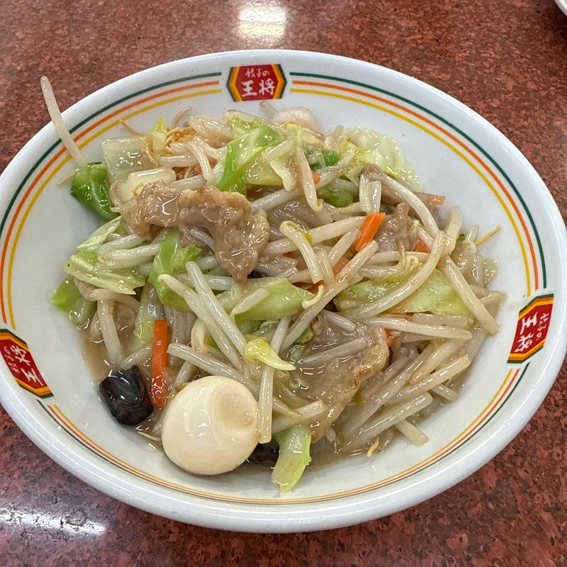 揚げそば(ジャストサイズ)(餃子の王将 外環藤井寺店)