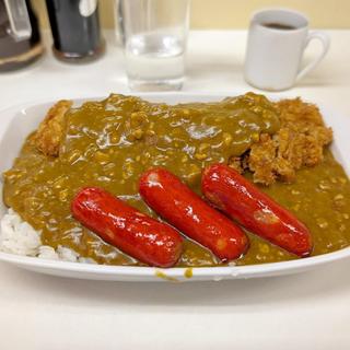 かつカレー ウインナー