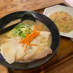 古潭ラーメン　ミニチャーハンセット