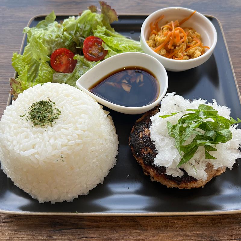 和風ハンバーグプレート(royal scene kyoto)