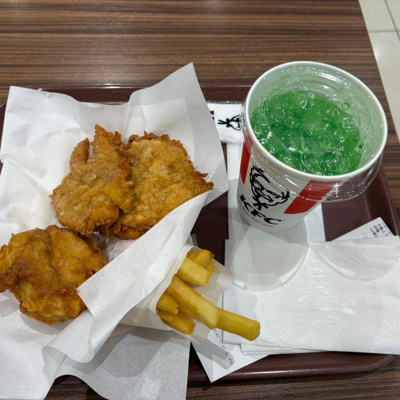 オリジナルチキン3ピースよくばりセット(ケンタッキーフライドチキンアリオ川口店)