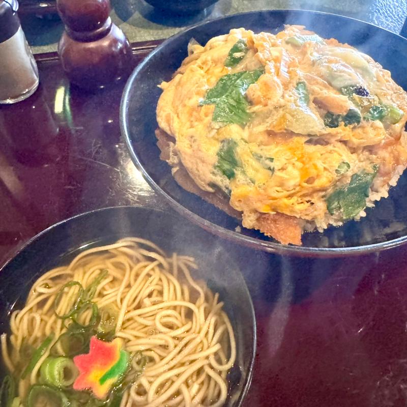 上カツ丼定食(そば屋 団楽)