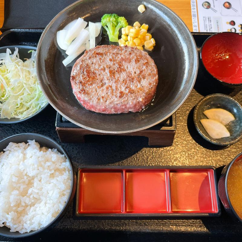 ハンバーグ(とろけるハンバーグ 福よし 古淵店)