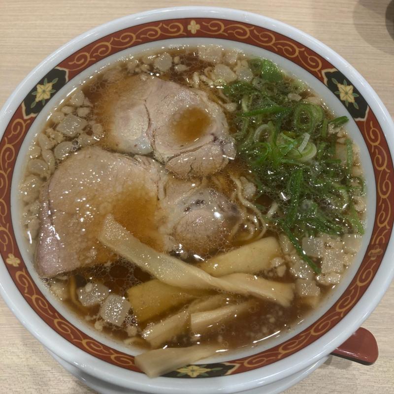 尾道ラーメン大盛(尾道ラーメン 丸ぼし ミナモア広島店)