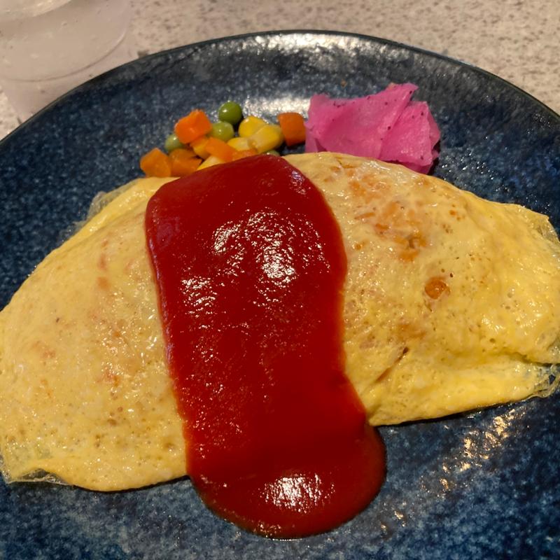 ランチセット オムライス(z4 cafe タマミツ)