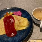 ランチセット オムライス(z4 cafe タマミツ)