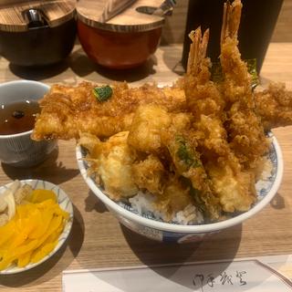 江戸前天丼(日本橋 天丼 金子半之助 築地本店)