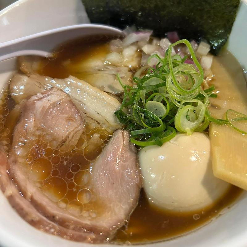 特製醤油らぁ麺(貝出汁らぁ麺 まえ川)