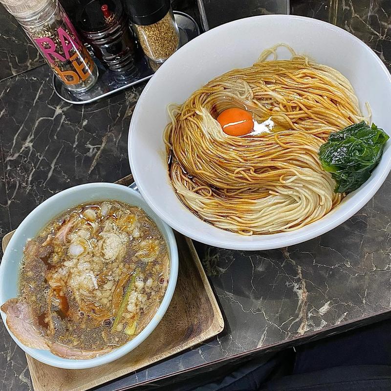TKMと煮干しつけそば 麺500g(群青 )