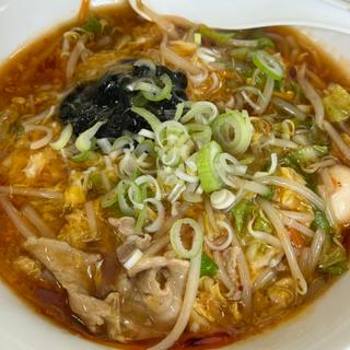 ダールスープ焼きそば