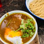 バーグカレーつけそば　400g(群青)