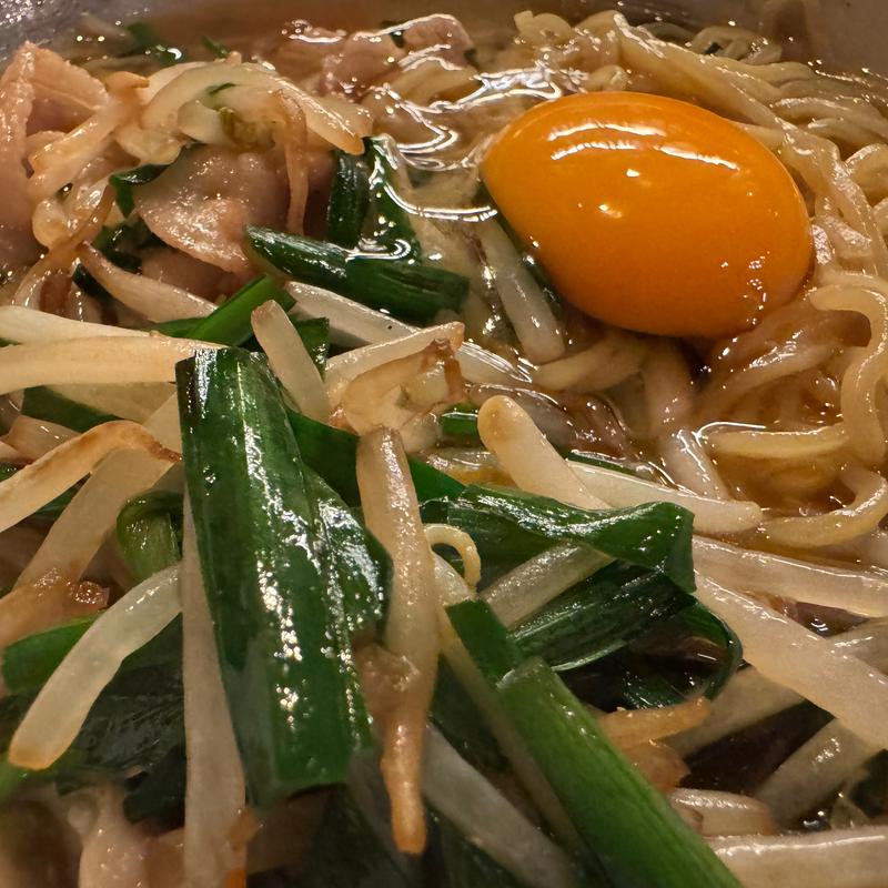 豚バラニラスタミナ麺(精華楼)