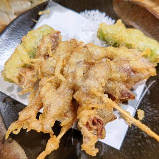 ホタルイカの天ぷら(のげちゃん)