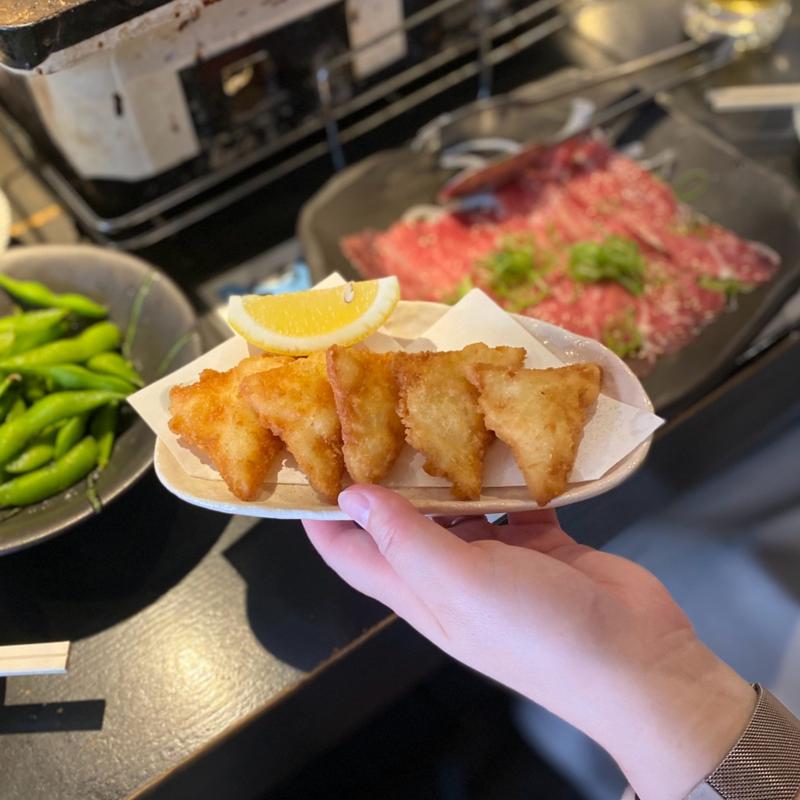 カマンベールチーズフライ(大衆炭火酒場くろいわ)