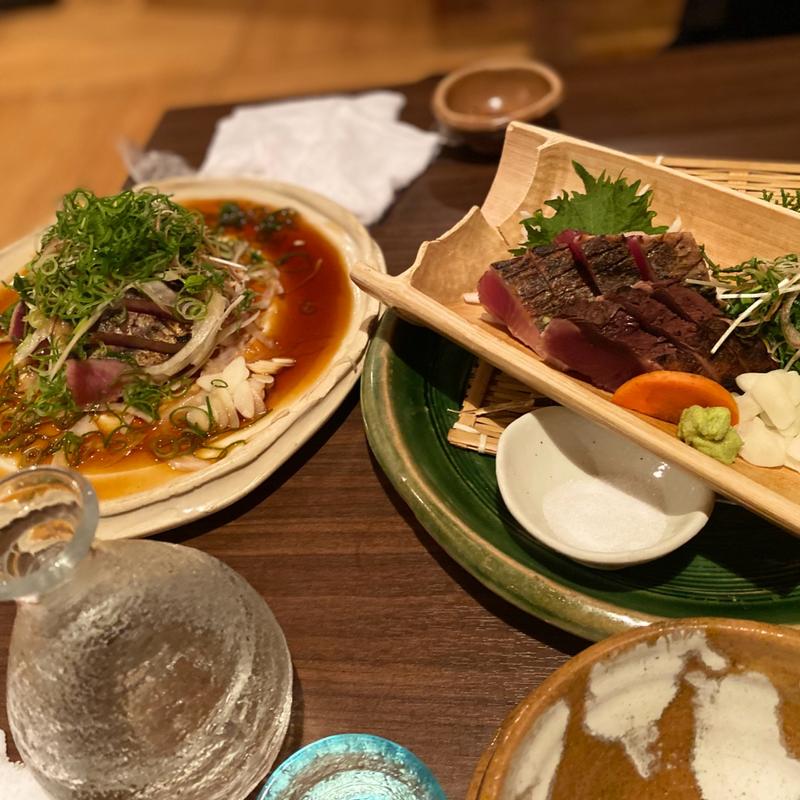 塩かつおのたたき(東風 （和座Dining 東風）)