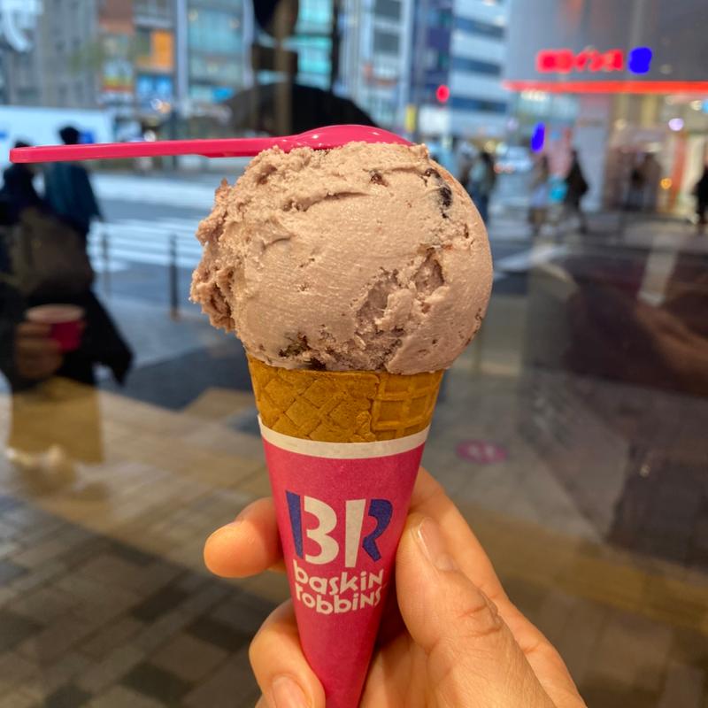 大納言あずき(サーティワンアイスクリーム 銀座INZ店)