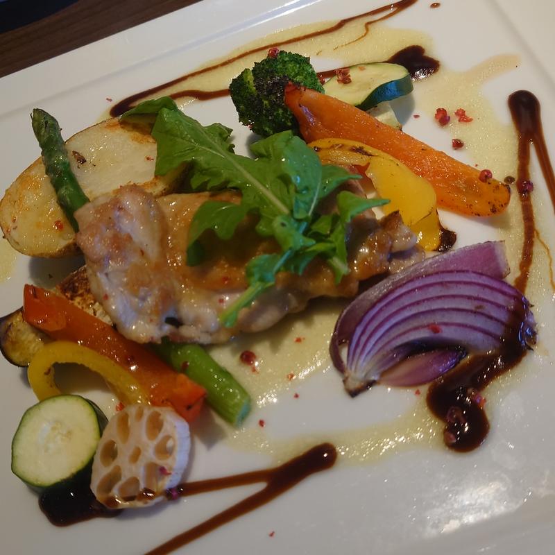 若鶏とアボカドのロッティラザニア風濃厚チーズソース(ベーカリーレストラン サンマルク イオン幕張新都心店)