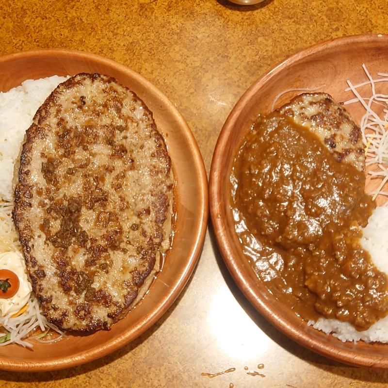 レギュラーバーグディッシュ(びっくりドンキー 東六郷店)