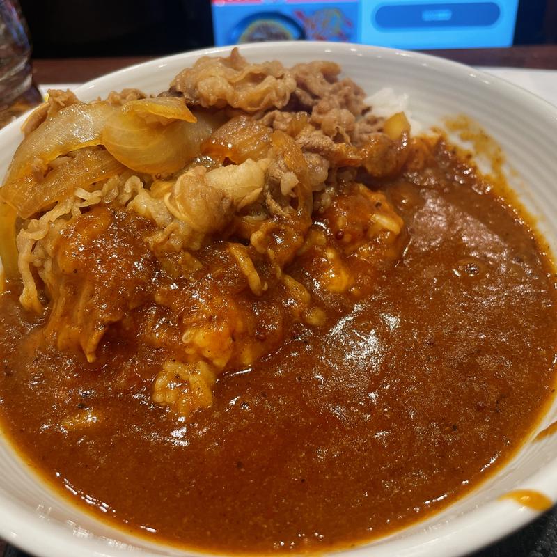牛魯珈カレー(吉野家 船場中央店)