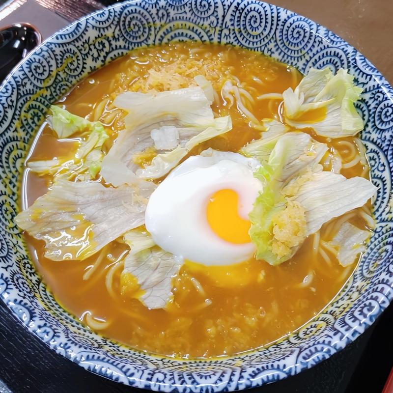 カレーそば 大盛り(そば処 いってつ)