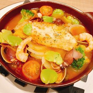 たっぷりシーフードのトマト煮込み(ブレッドガーデン イオンモール広島府中店 )