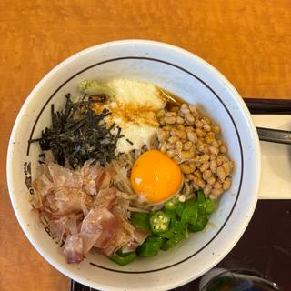 冷やしネバとろそば