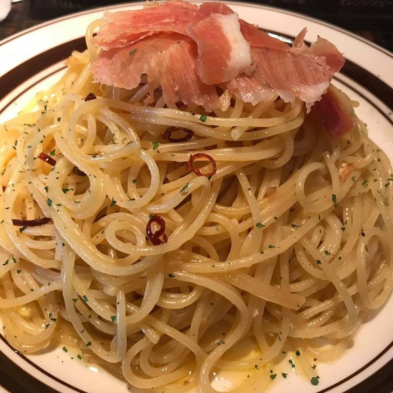 徳島産にんにくと唐辛子のペペロンチーノ(ビストロ ボンノ 横浜店)