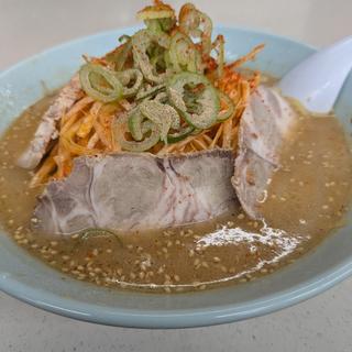 ねぎみそチャーシュー(くるまやラーメン新庄店)