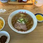 半ラーメン（味噌）(すみれ 中の島本店)