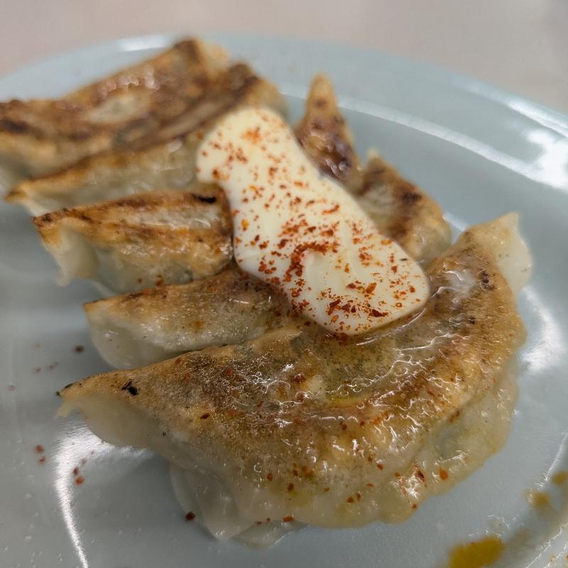 まかないぎょうざ(くるまやラーメン新庄店)