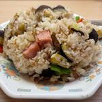 ナスバター炒飯(龍王)