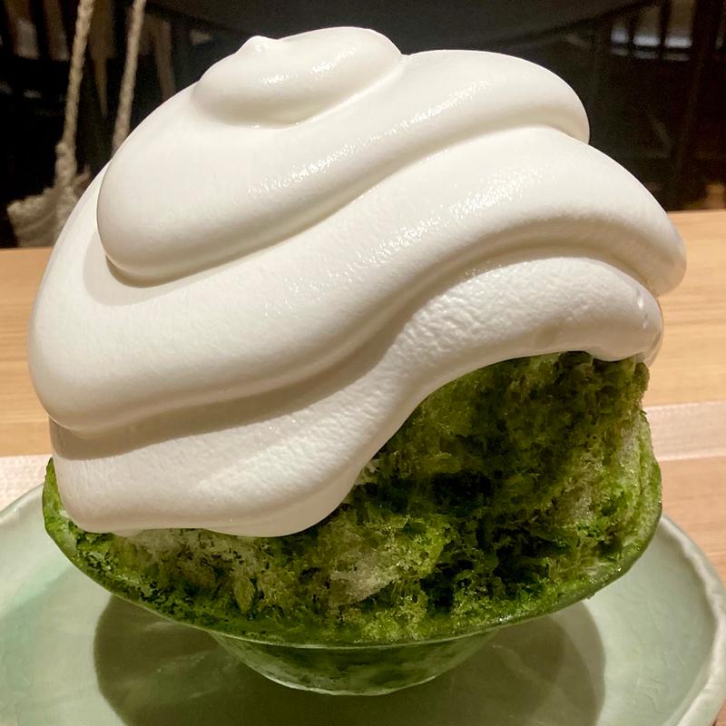 抹茶みるく氷(京都宇治 茶想もりた園)