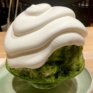 抹茶みるく氷(京都宇治 茶想もりた園)