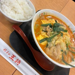 豚辛ラーメン(餃子の王将 摂津富田駅前店)
