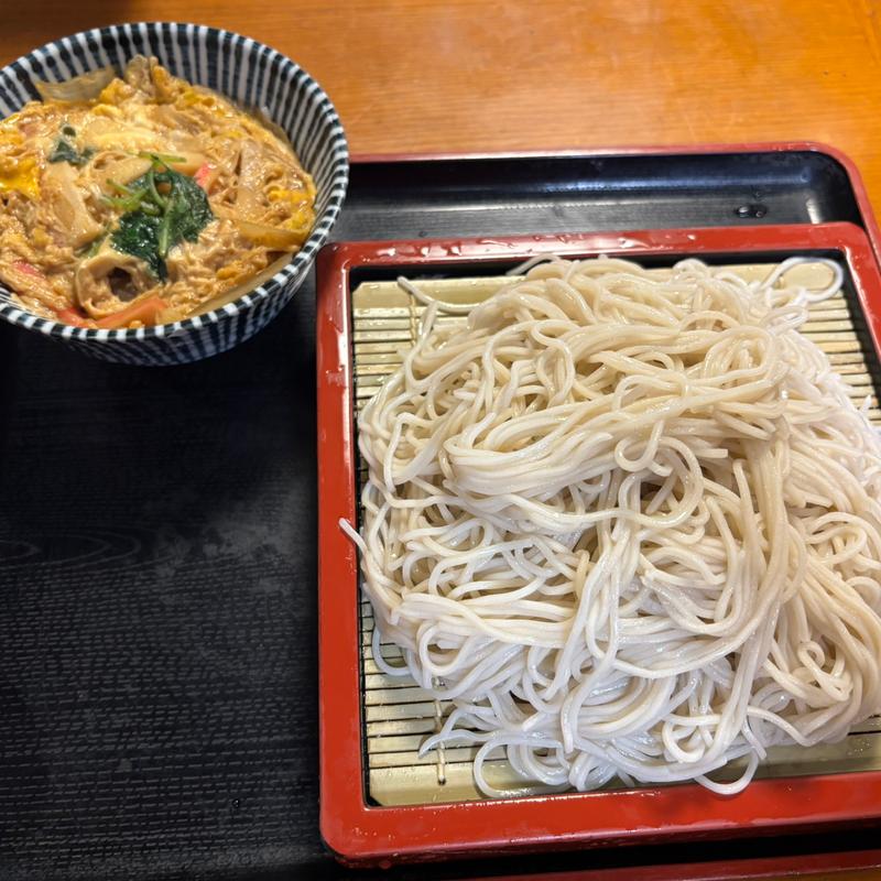 もりそばと玉子丼セット(ゆう月 目黒店)