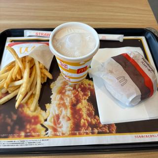 ハンバーガーセット(マクドナルド 新前橋店 )