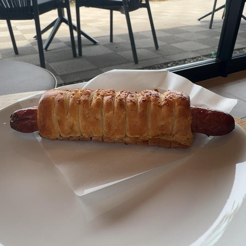 あらびきソーセージパイ(スターバックス コーヒー 下関一の宮町店)