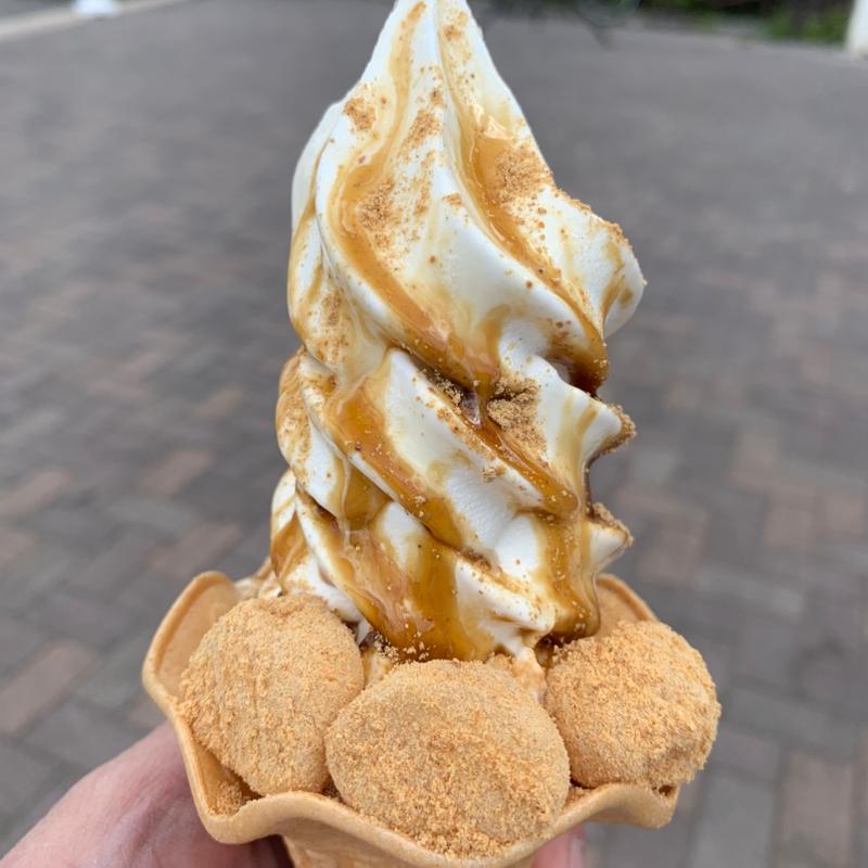 信玄ソフト(桜織のりとるきっちん （サオリノリトルキッチン【旧店名】道の駅「富士吉田」ソフトクリーム）)