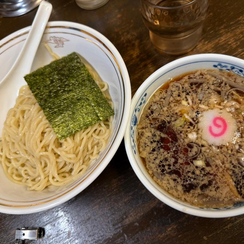 濃口醤油つけ麺大盛り(向嶋 だるま)