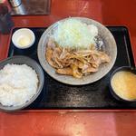 生姜焼き定食(中華食堂 よしだ屋 新大前店)