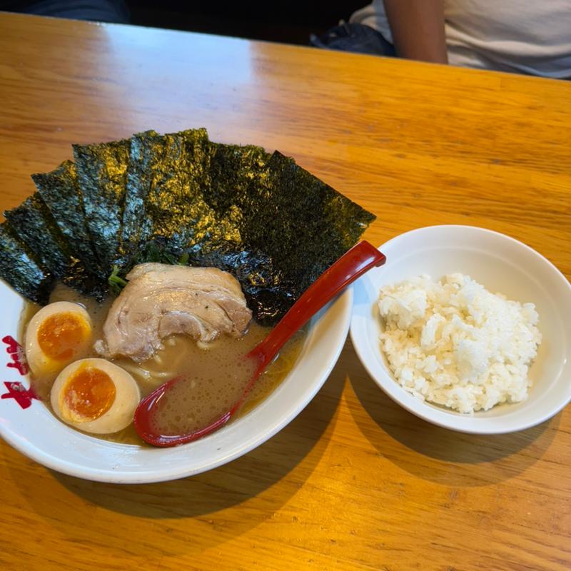 のりたまラーメン　半ライス(ラーメン大桜 町田野津田店)
