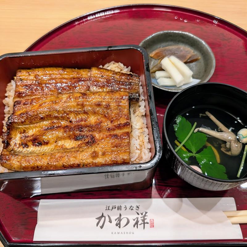 うな重　上(江戸前うなぎ かわ祥)
