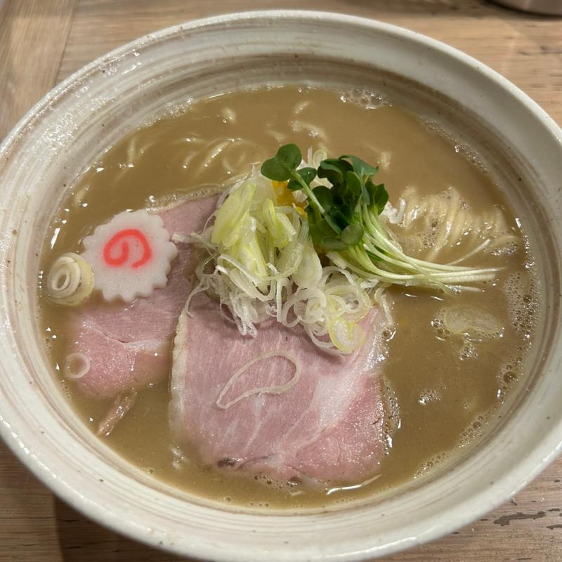 鶏そば(塩)(MENYA BIBIRI)