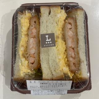 海老カツサンド