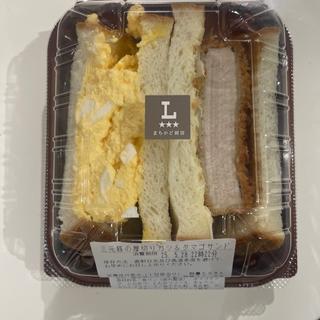 三元豚の厚切りカツ&タマゴサンド(ローソン 鶴ヶ島若葉店)
