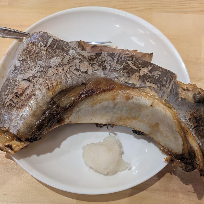 まぐろカマ塩焼き特大(沼津港サンパチ酒場御徒町店)